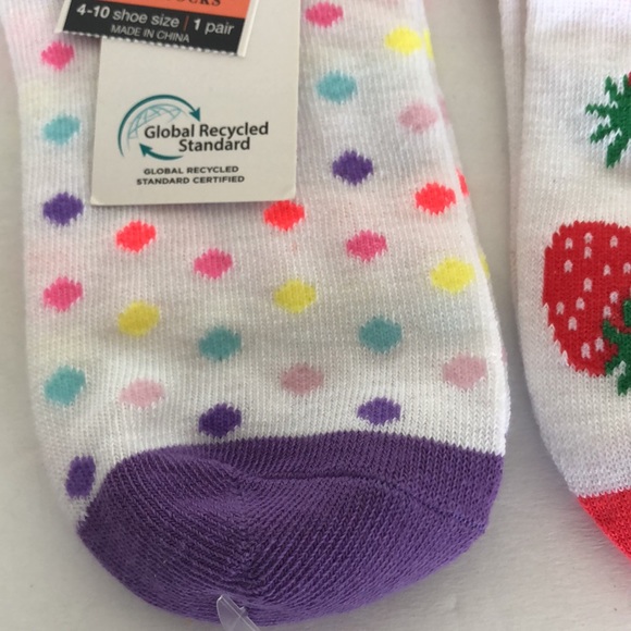 WEST LOOP SET OF TWO PATTERNED ANKLE SOCKS NWT - Picture 3 of 8